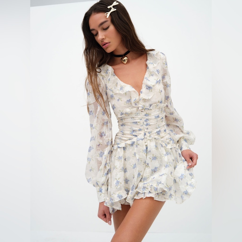 For Love & Lemons Jayleen mini dress